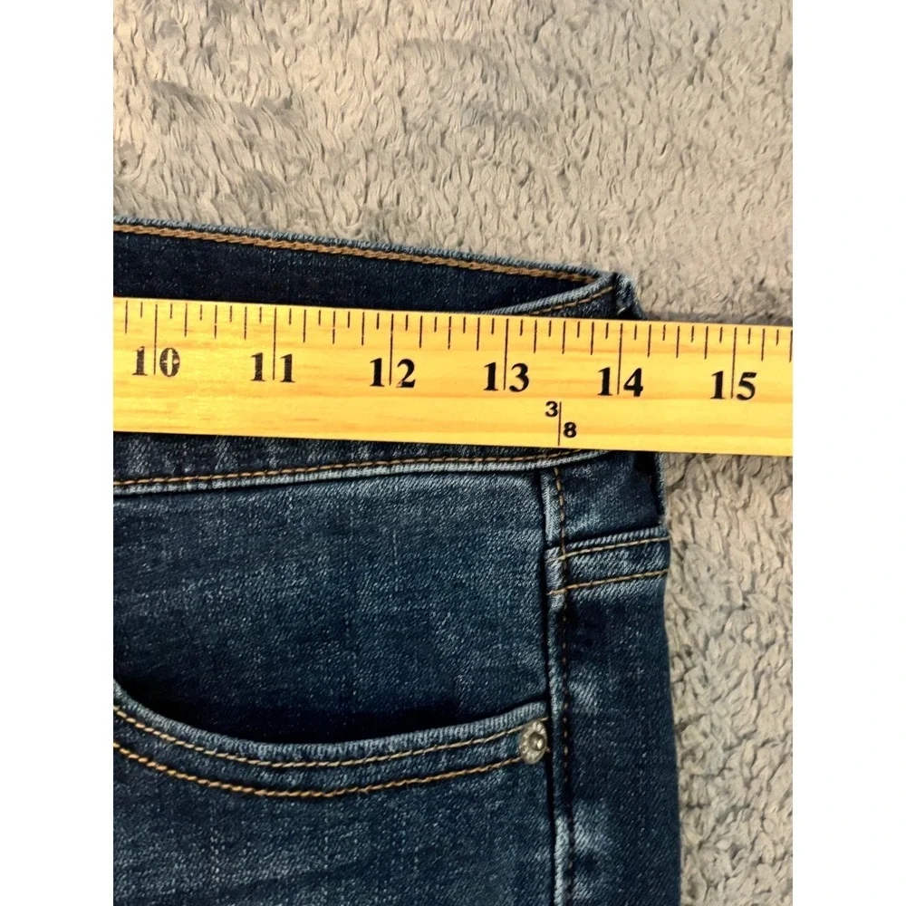 Lucky Brand Ava Mid Rise Skinny Jeans Dark Wash Denim Womens 4/27 R